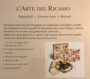 L'arte del ricamo (scatola kit)